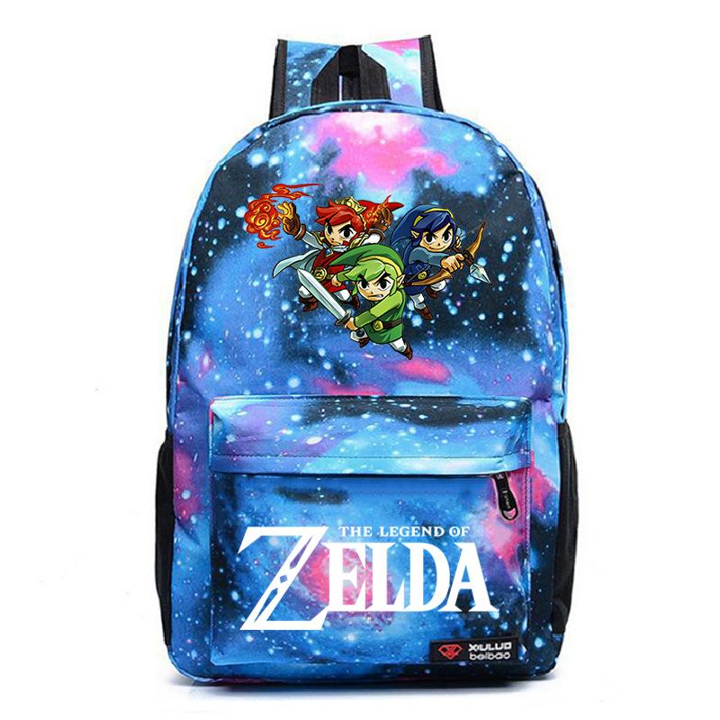 Printed Schoolbag, High-Capacity Backpack For Primary And Secondary School Students