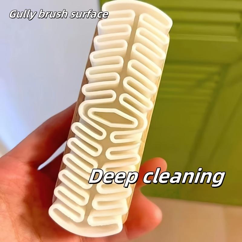 1pc Suede & Plush Shoe Cleaning Brushes - Heavy-Duty One-Brush Design for Chamois,Canvas, Boots, Sneakers - Gentle Shoe Care