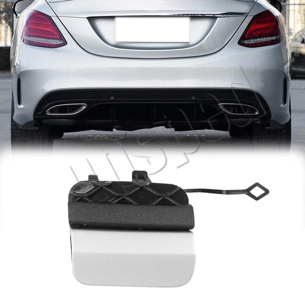 Rear Bumper Tow Eye Hook Cover Cap For Mercedes Benz W205 C43 Sport 2015-2018