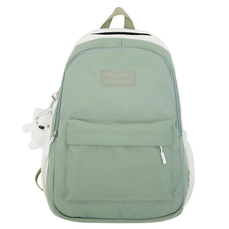 Middle school student schoolbag female junior high school student high school student simple backpack 2025 new summer college student backpack femal