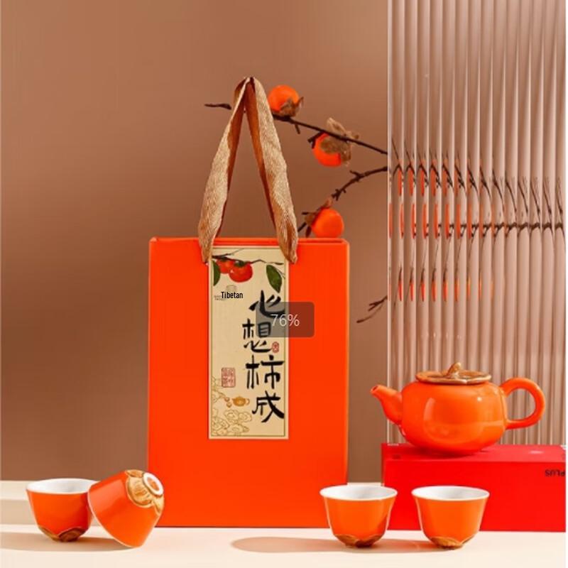 

De Nuo Ai Li Lai De Wishes Come True Teaset (1 Pot, 4 Cups)
