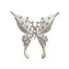 Delicate White Butterfly Brooches Butterfly Pin Stylish Women Brooch Wedding Celebration Pin for Daily and Party Wear
