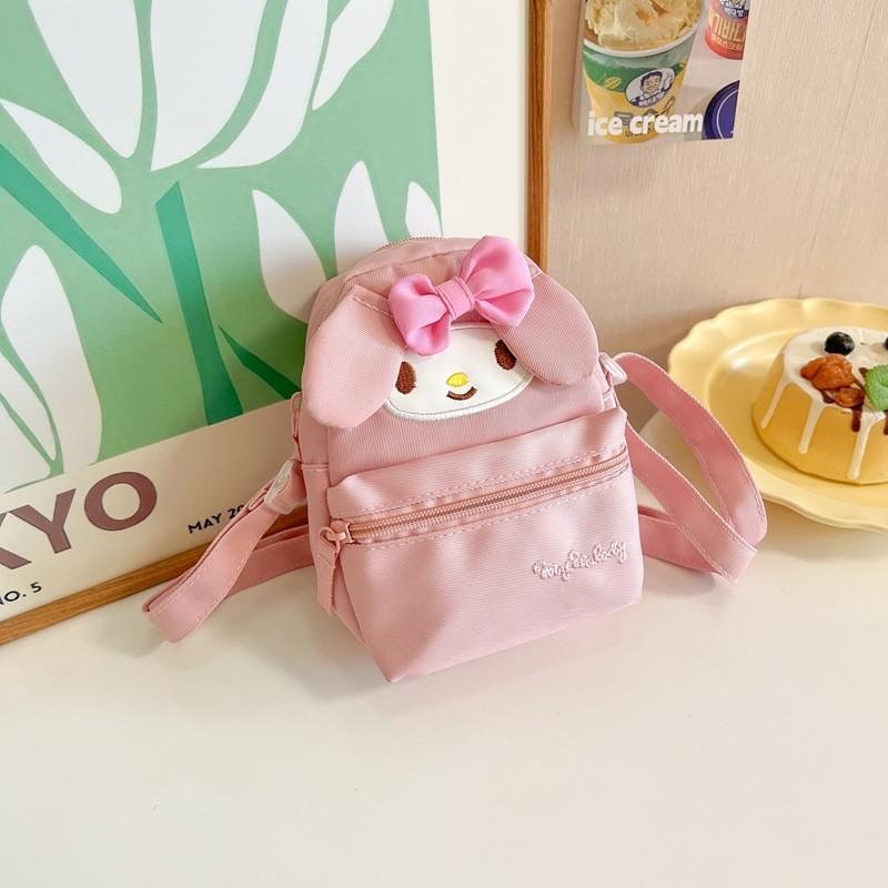 Adorable Cartoon Dog Shaped Mobile Bag For Kids Cute Lightweight Canvas Shoulder Bag