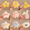 Cute Cartoon Plush Heart Hair Clip – Girly Side Bangs Bendy Accessory