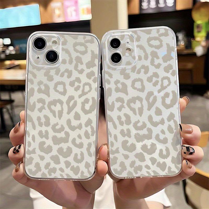 1PC Leopard Pattern Design Phone Case, Suitable for iPhone 17, 16, 15, Plus, Pro, Max Series Phones - Ideal for Use As a Gift