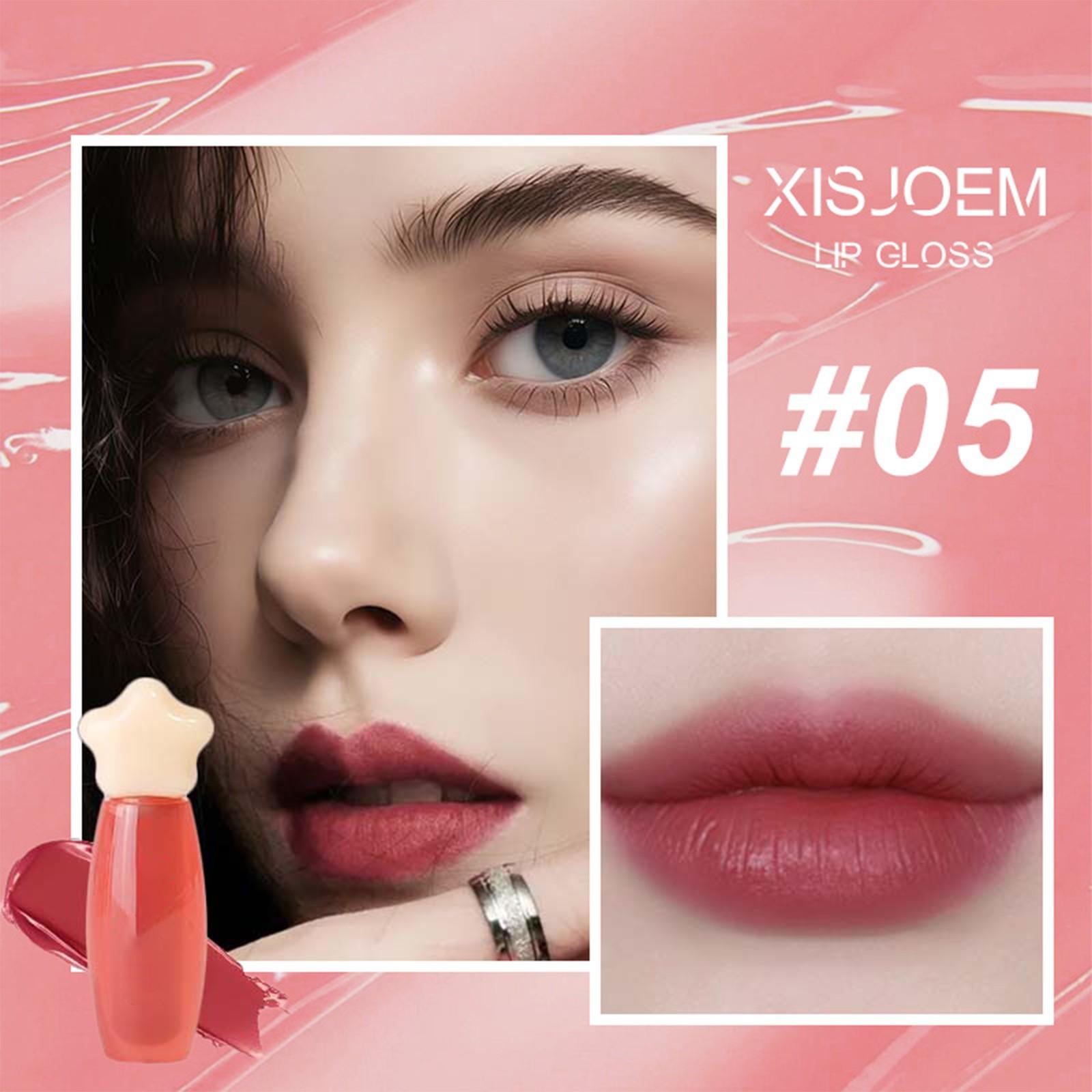 

Star Lip Glaze Water Mirror Jelly Lip Gloss Moisturizing Glass Lip Korean Lipstick Lip Gloss4ml One Size
