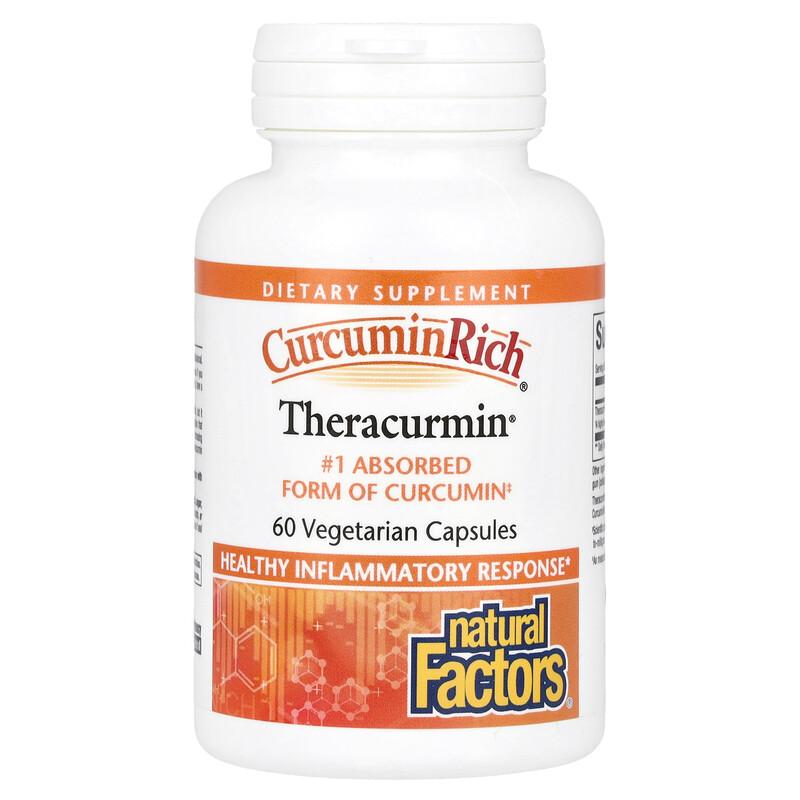 Curcuminrich®, Theracurmin®, 30 mg, 60 Vegetarian Capsules