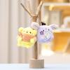 11cm Cute Cartoon Plush Toy Stitch Doll Winnie the Pooh Doll Bag Keychain Small Pendant Gift Practical Household Product