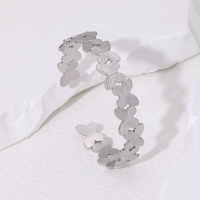 Hypoallergenic Minimalist Fashion Versatile Bracelet Adjustable Butterfly Personality Niche Design Sense Does Not Fade