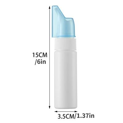 Portable Nasal Wash Neti Pot Adult Child Nose Wash Spray Empty Bottle Anti Allergic Sterilization