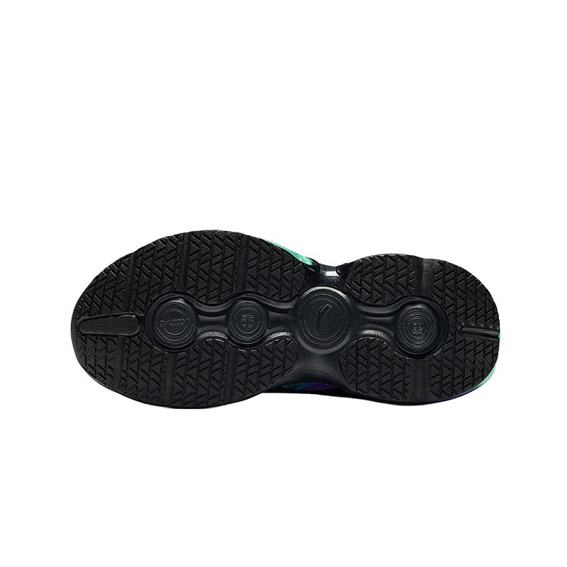 Anta Kids Energy Ring 10.0 Comfortable Versatile Durable Low-Top Running Shoes Men Running Shoes Black 312445588N-7