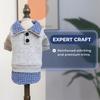 Soft Dog Pullover False Two-piece Two Legs Dog Clothes Fashion Pet Dog Hoodie  Small Dogs Cats