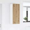 Artisan Oak Wall Mounted Cabinet 40 x 31 x 100 cm Engineered Wood