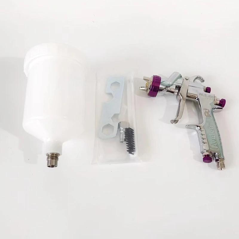 Avalon WLS 400 Automotive Paint Spray Gun Primer Varnish Spray Pneumatic Tool Upper Pot 1.4mm Diameter