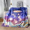 Cat On Cloud with Stars Print Adult Children Warm Blankets Home Travel Car Soft and Comfortable Suitable for All Seasons