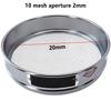 Standard Sieve Sample Inspection Stainless Steel 1 PC 20cm