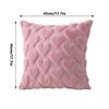 Valentine's Day Plush Pillow Cover ONLY Heart Pattern Pillow Cover Creative Holiday Plush Pillowcase for Living Room Bedroom NEW