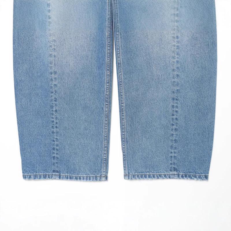 European & American Women's High-Waisted Loose Balloon Jeans - Trendy INS Style