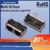 Renhe RJ45 Original 1X2 Network Connector with Spring Clip, No Light, 8P8C Female Socket, 56 Models