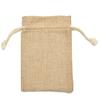5Pcs Mini Rustic Burlap Bag Drawstring Wedding Party Favor Vintage Sack Pouch