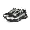 Fila Flüssigkeitsbeständig Abriebfest Niedrig geschnitten Klobige Sneaker Unisex Schwarz Silber 1JM02570H-001(Team502-)