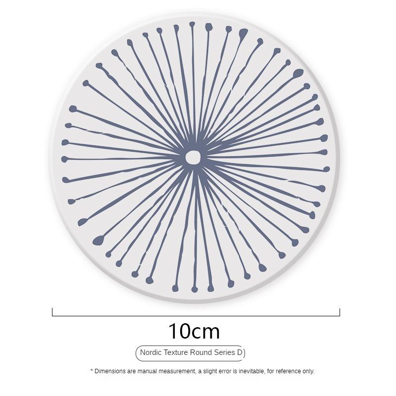 Insulation Pad Tea Coaster Japanese Creative Personality Pad Kettle Pad Diatomaceous Earth Insulation Pad Absorbent Coaster