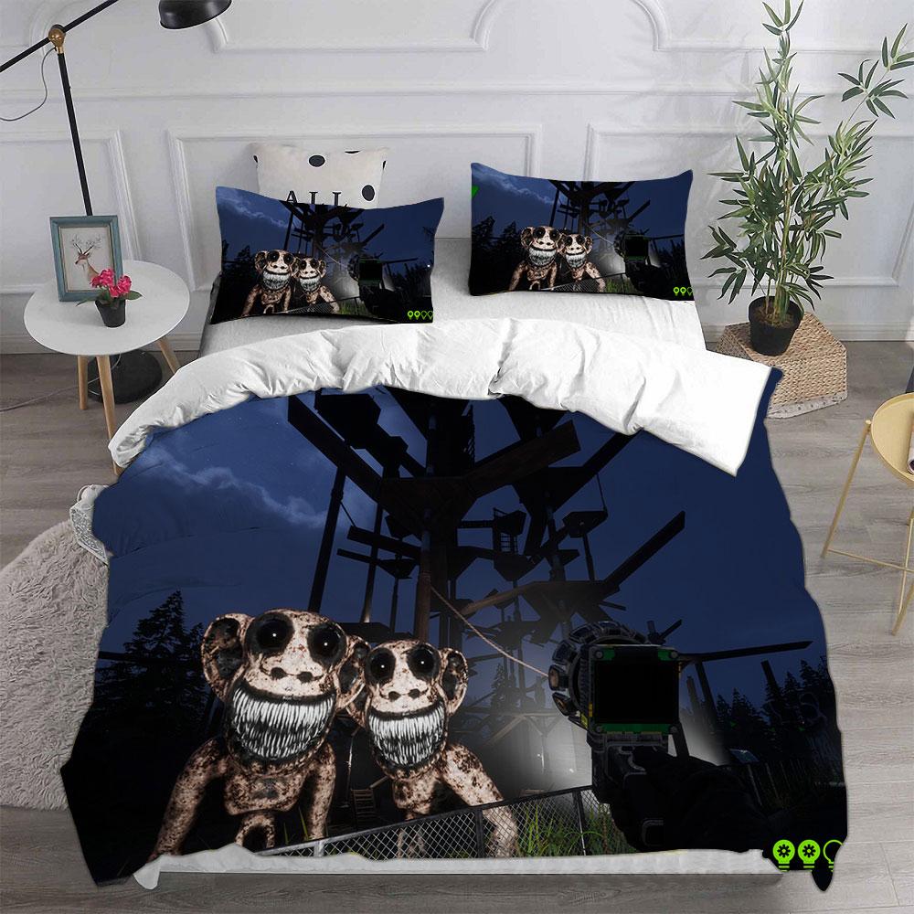 Game Zoonomaly Bedding Sets Comforter Quilt Bed Cover Duvet Cover Pillow Case 2-3 Pieces Sets Bedroom Decoration Home Textiles