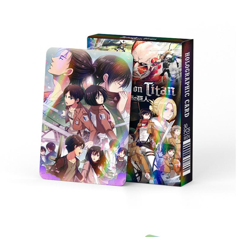 30pcs/set Anime LOMO Cards Double-sided Hd Color Printing Picture Collection Card Gifts