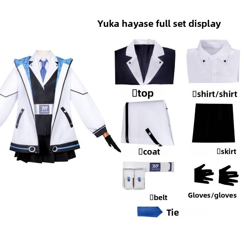 Blue Archive Hayase Yuka Cosplay Costume In Japan Style Anime Role Play M