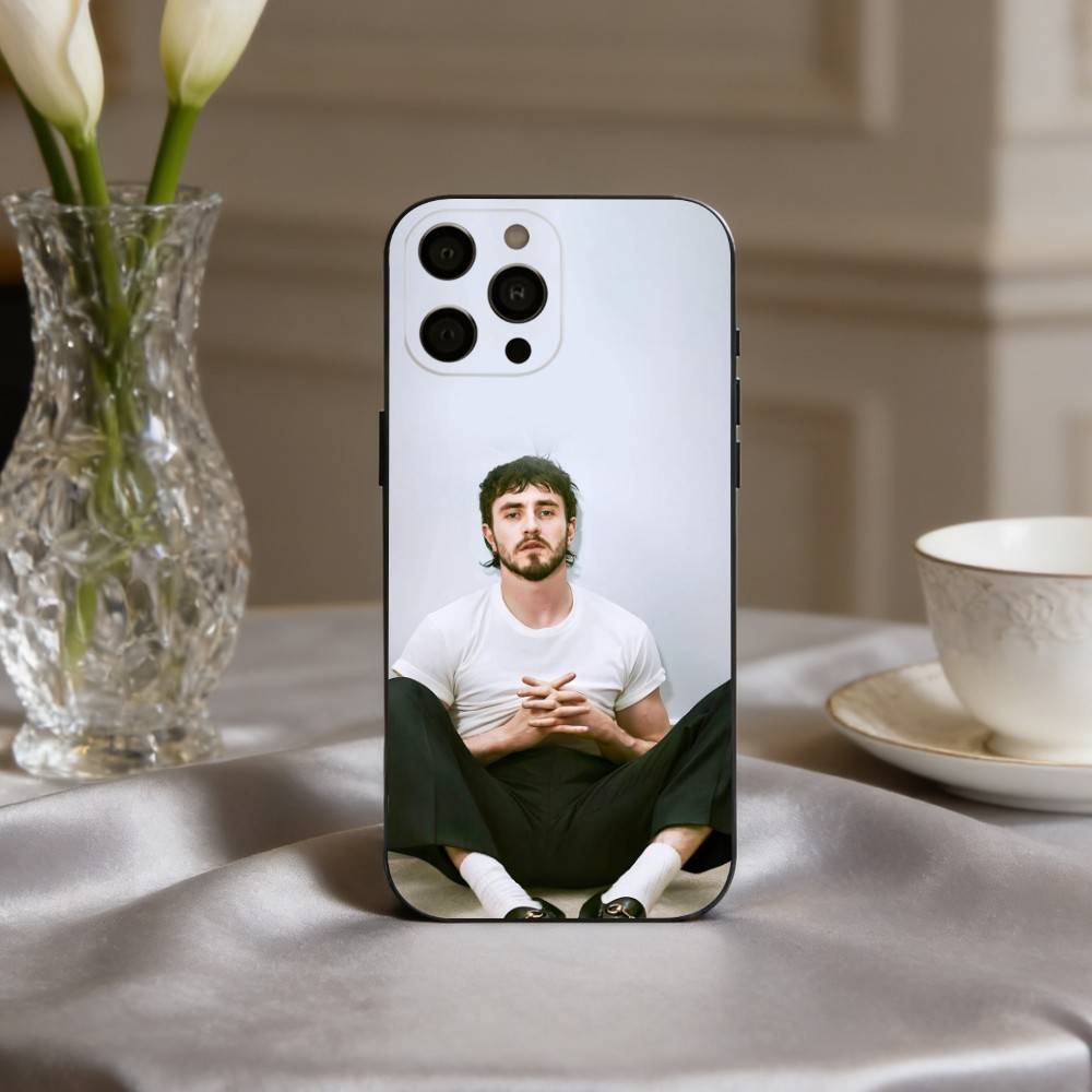 COOL P-Paul M-Mescal Phone Case For iPhone 17pro,16,15,14,13,12,11 Plus,Pro Max,XS,Soft Silicone Black Cover