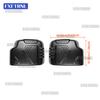 For Suzuki Jimny JB64 JB74 2018 2019 2020 2021 2022 2023 2024 2025 Matte black Car Rearview Mirror Trim Cover LHD RHD ABS 1Pair