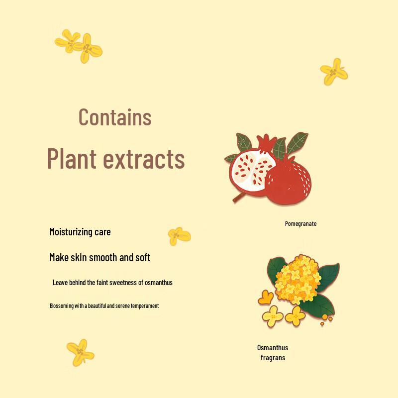 UNI CAT Zhaohua Golden Osmanthus Hydrating Hand Cream