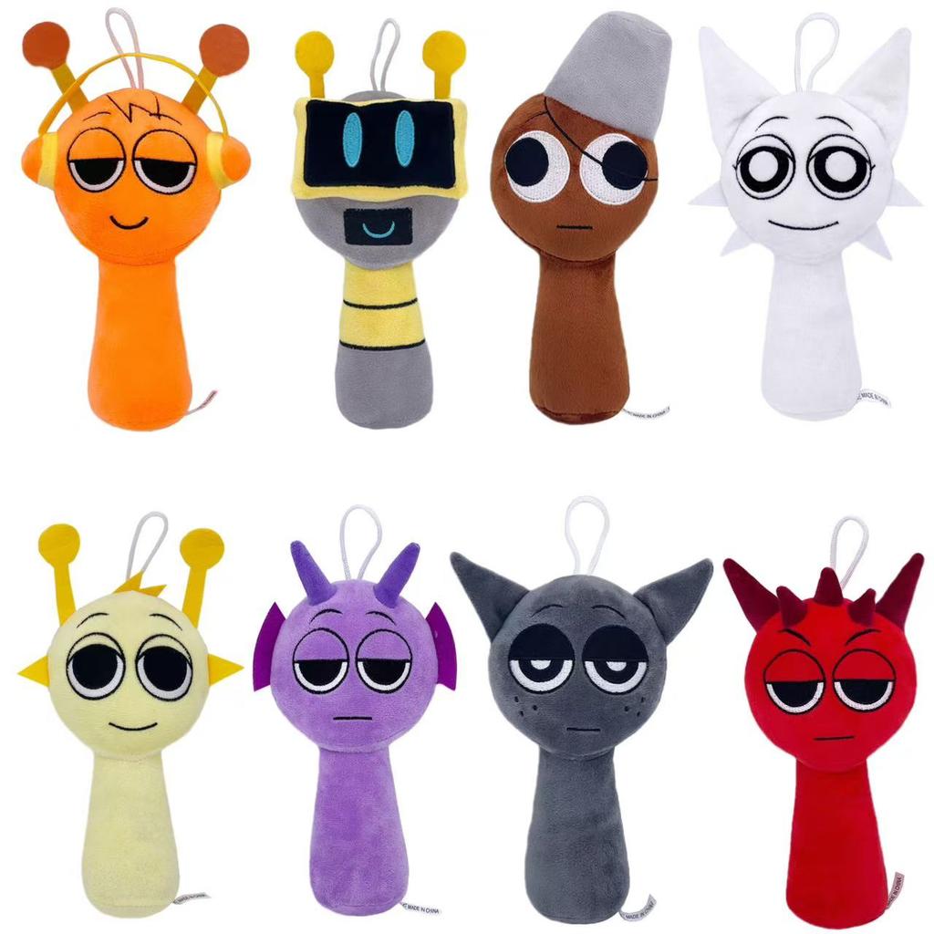 Sprunki Plush Toys Sprunki Incredibox Plush Doll Sprunki Game Cartoon Pillow Kids Birthday Gifts Stuffed Dolls Christmas Gift