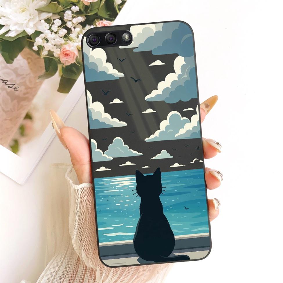 For Asus ZE554KL Case For Asus ZenFone 4 Cover Silicone Cute Cat Fashion Butterfly Funny Painted Casing