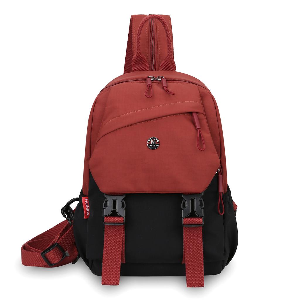 Women's bag outdoor new women's summer solid color sunscreen cap UV protection Norden hiking backpack