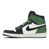 Air Jordan 1 Retro High OG TD Lucky Green Baby Sneakers Black White FD1413-031