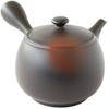 Tokoname Takeharu Large Capacity Suitable for Large Blurred 520ml Serves Made in 270612 ware, Kiln, Teapot, "Pours Plenty," Coffee, Size, Black,