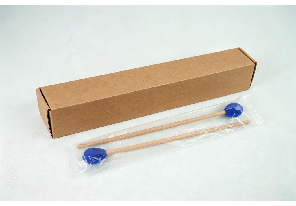 Professional Beech Wood Mallets with Wool Yarn Heads - Soft, Medium, Hard for Marimba & Xylophone