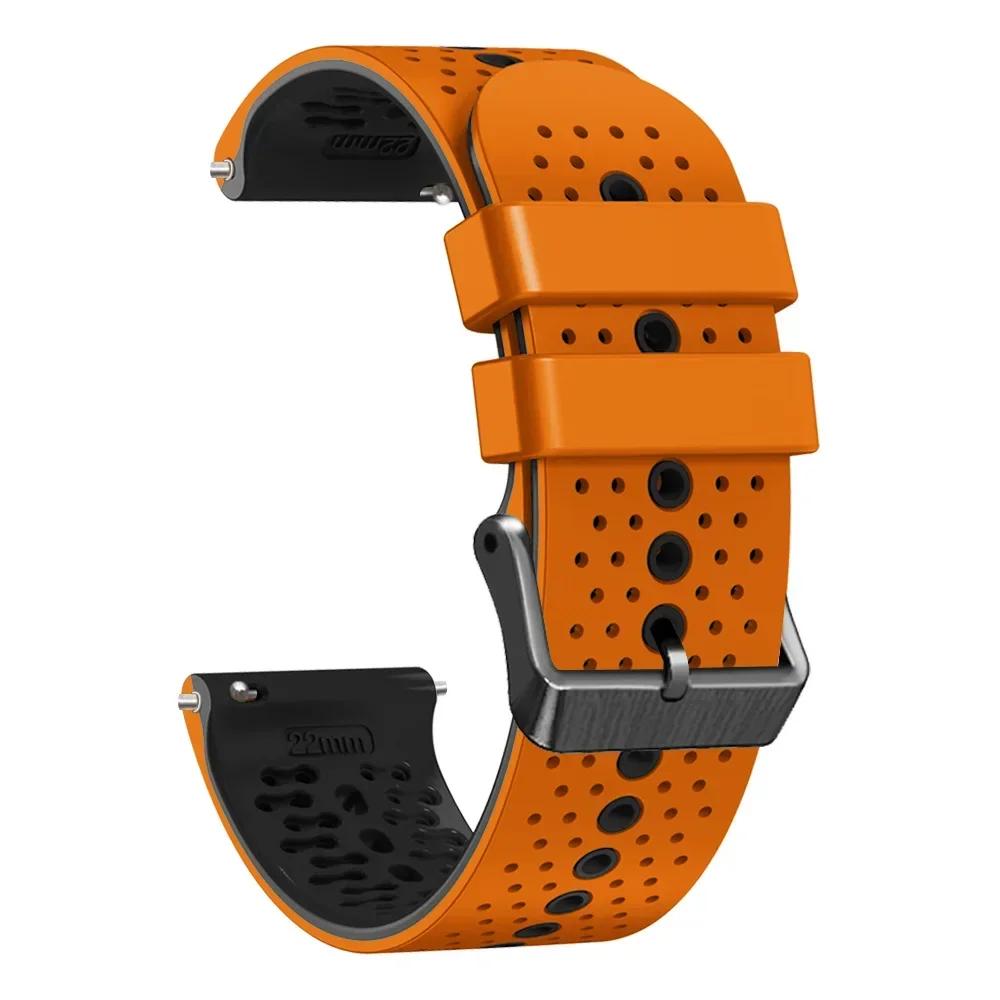 For Garmin Forerunner 255 255M 265 965 745 Veu2 Strap 22mm Silicone Sports Bracelet For Garmin Venu 2/Vivoactive 4 Watchband