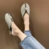 Fashion Indoor Flat Round Toe Fish Sandals Shoes for Women Slides Pearl Yellow Mules Woman Slippers Designer Sale I Trend F H Sandal 39