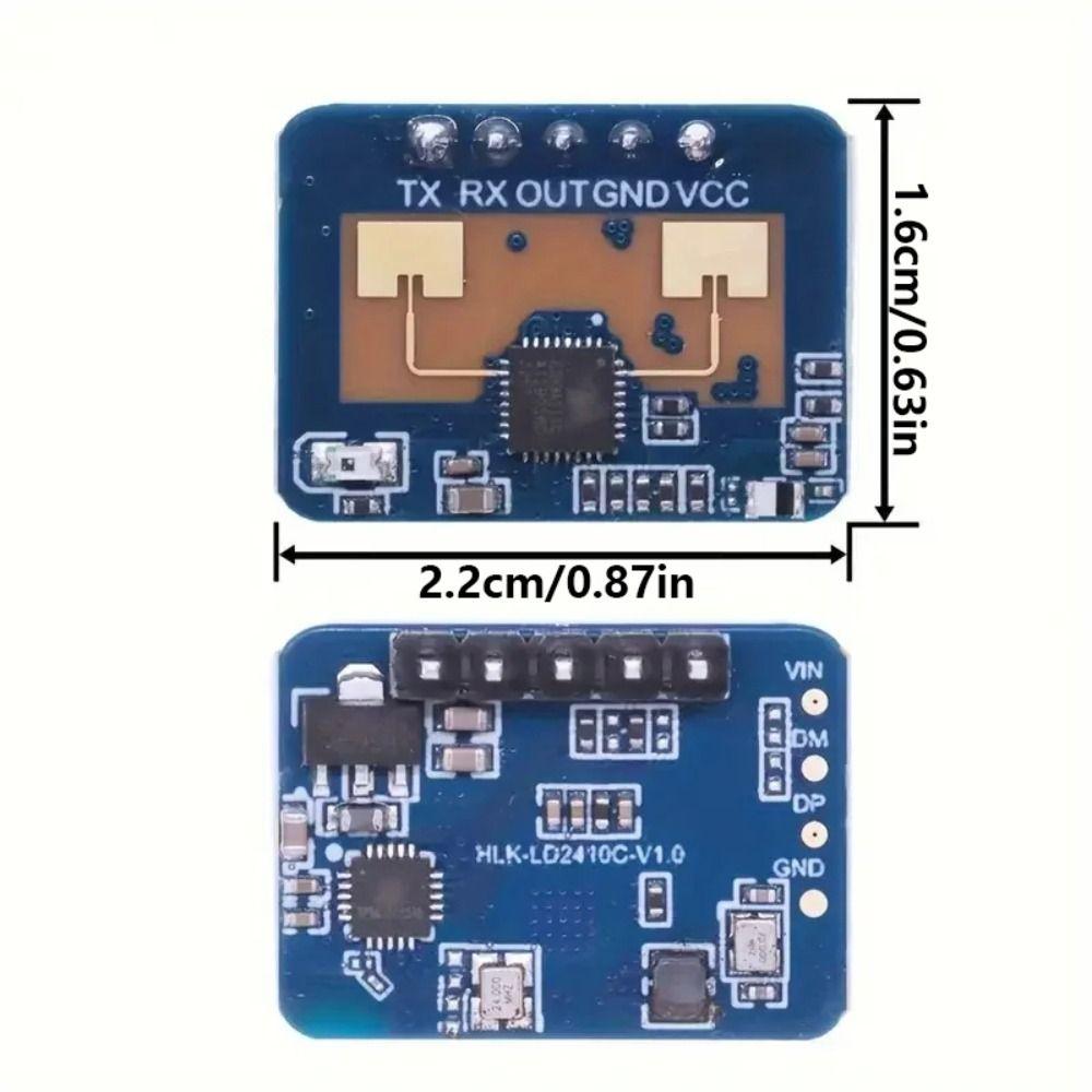 High Accuracy LD2410C Radar Module Heartbeat Detection Sensor Smart Home Applications