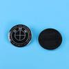 Interior Mouldings New 2025 1Pc ABS 74mm 82mm Car Front Hood Badge Logo Rear Trunk Emblem for BMW M Performance E46 F10 F30 E39