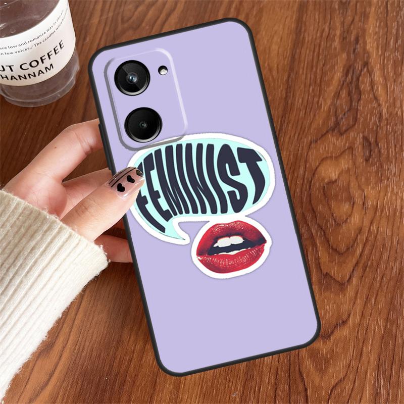 

Feminist Girl Power Women For Realme GT7 Pro GT6 15 10 11 12 13 14 Pro Plus C75 C65 C55 C63 C61 C53 C67 C35 C71 Case Realme 13 Pro Plus
