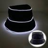 EL Wire LED Bucket Hat Flashing Modes Glowing Light Cap Fashion Flashing Glow Hat  Birthday Party