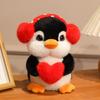 Penguin Plush Toy With Headphones For Kids And Gift Giving