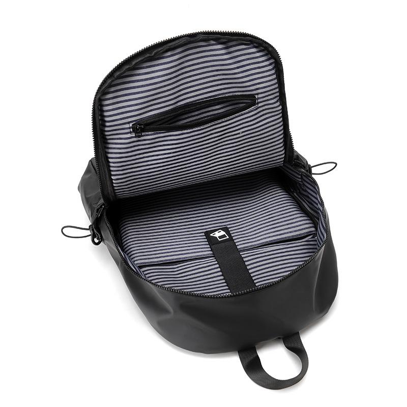 Men's Backpacking Travel Double Back Casual Computer Bag Trend Student School Bag Travel Backpack Waterproof