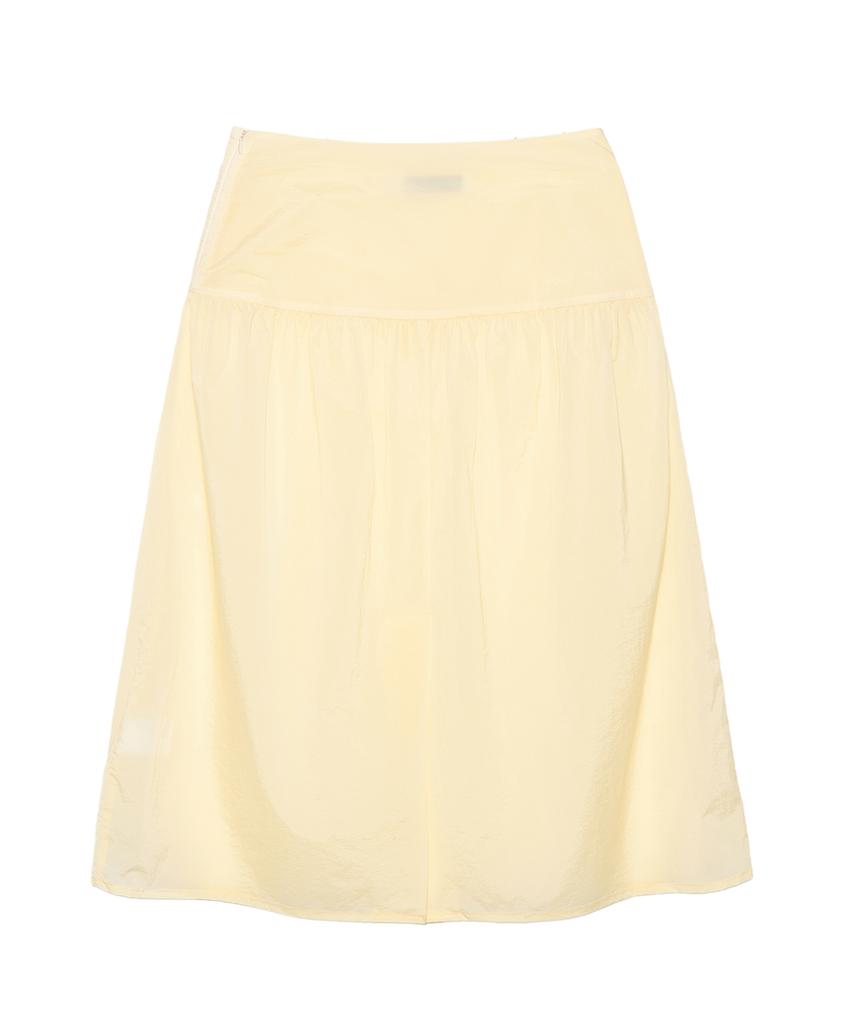 GYEONG Sheer Skirt_Butter