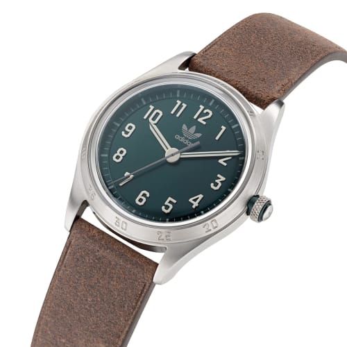 Adidas Originals Swatch CODE FOUR Wristwatch AOSY22527 Brown