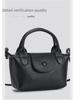 Mini borsa a tracolla in vera pelle – Borsa a tracolla quadrata alla moda da donna