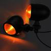 Moto Lights Retro Motorcycle Lights 12V Single Wire Turn Signals Lights Universal Motorcycle Turn Signals for Harley Cafe Racer
